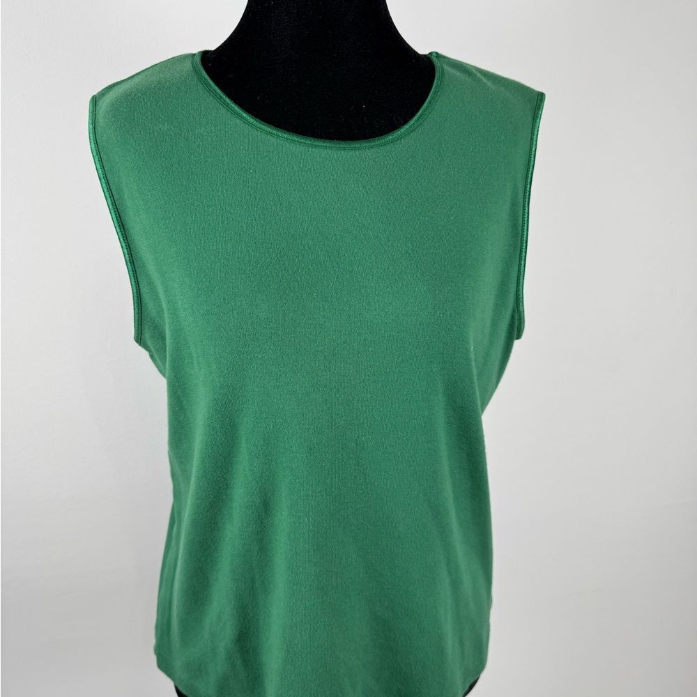 Christopher & Banks Forest Green Muscle Tee